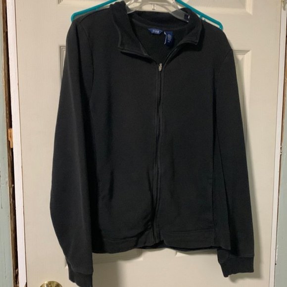 Izod woman's Large zip up sweater - Picture 1 of 3